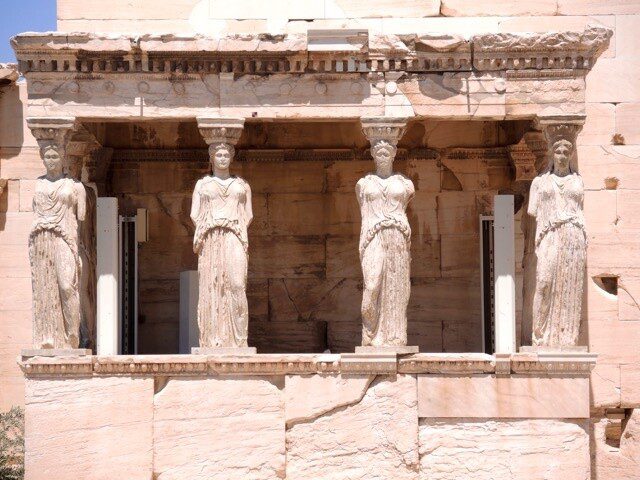 ATENE ACROPOLI, ERETTEO, CARIATIDI