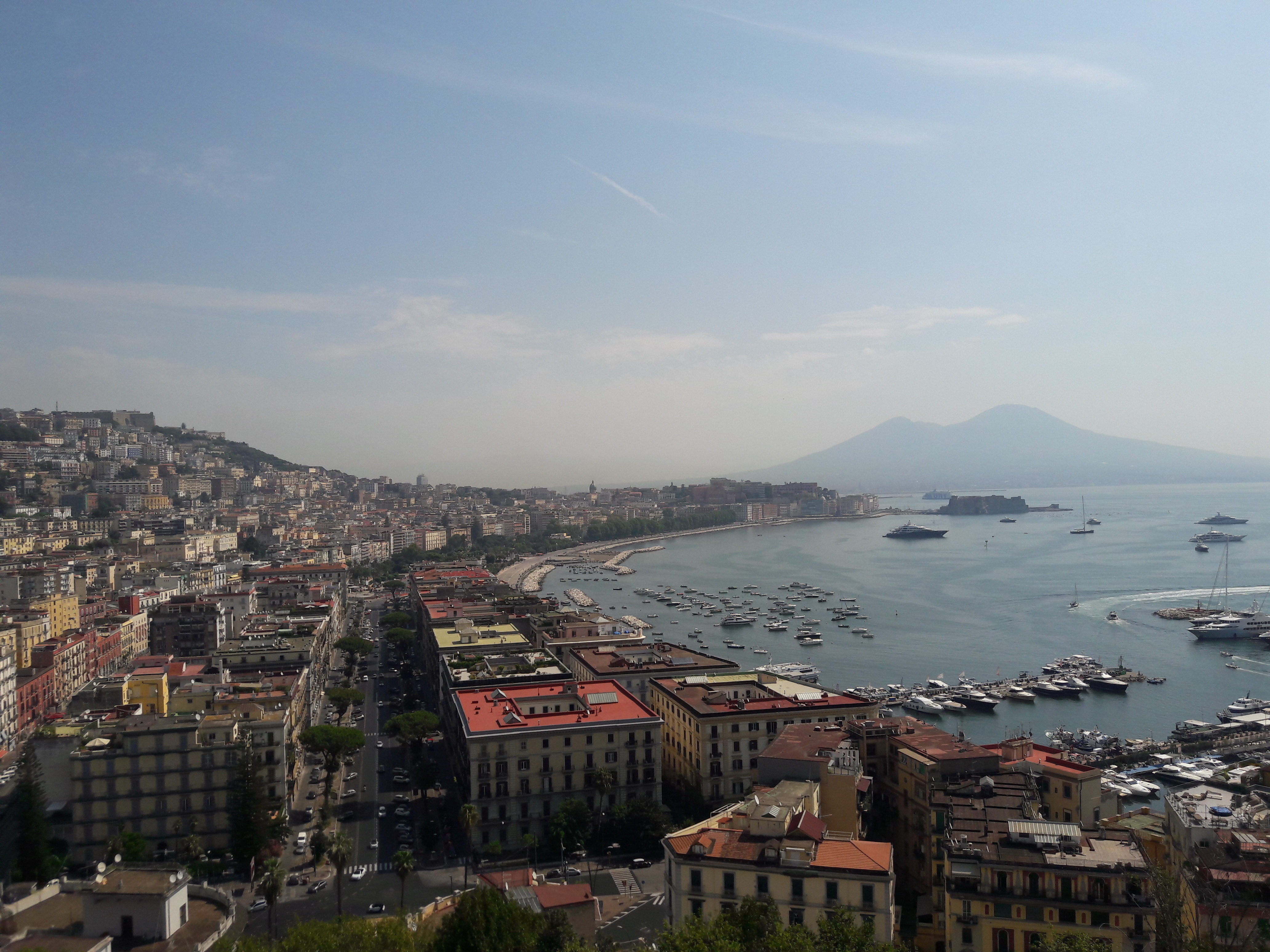 Veduta golfo di Napoli