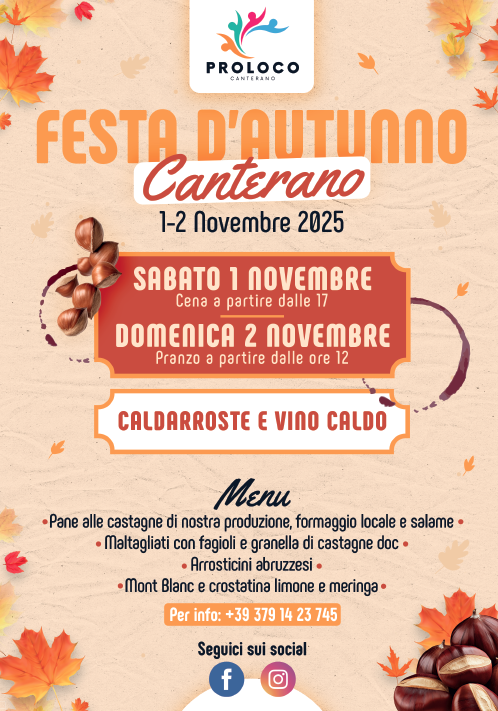 Canterano festa d'autunno